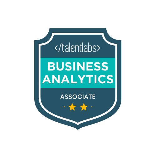 Certified Associate in Business Analytics