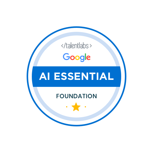 Google Certificates in AI Essential