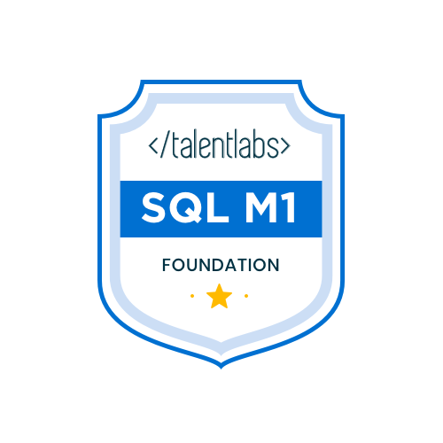 M1 in SQL